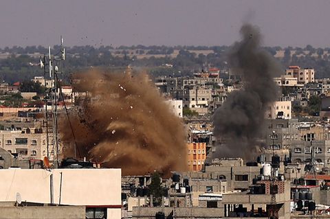 Nahostkonflikt: Israels Luftwaffe bombardiert weiter Hamas-Tunnelsystem in Gaza
