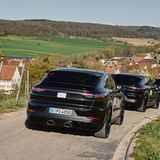 Porsche Cayenne Erprobung 2021