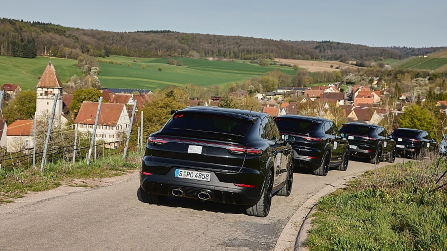 Porsche Cayenne Erprobung 2021