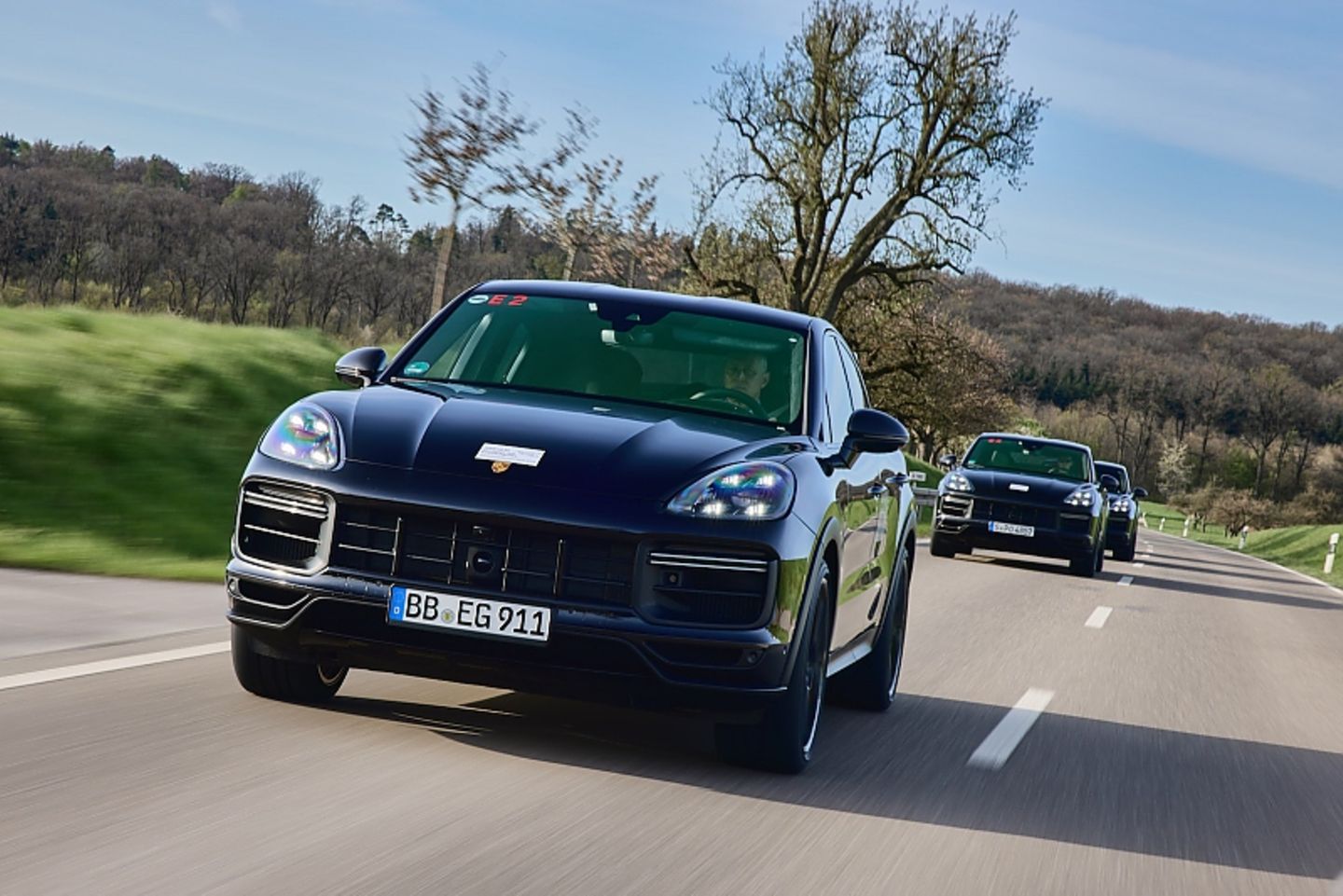 Porsche Cayenne Erprobung 2021