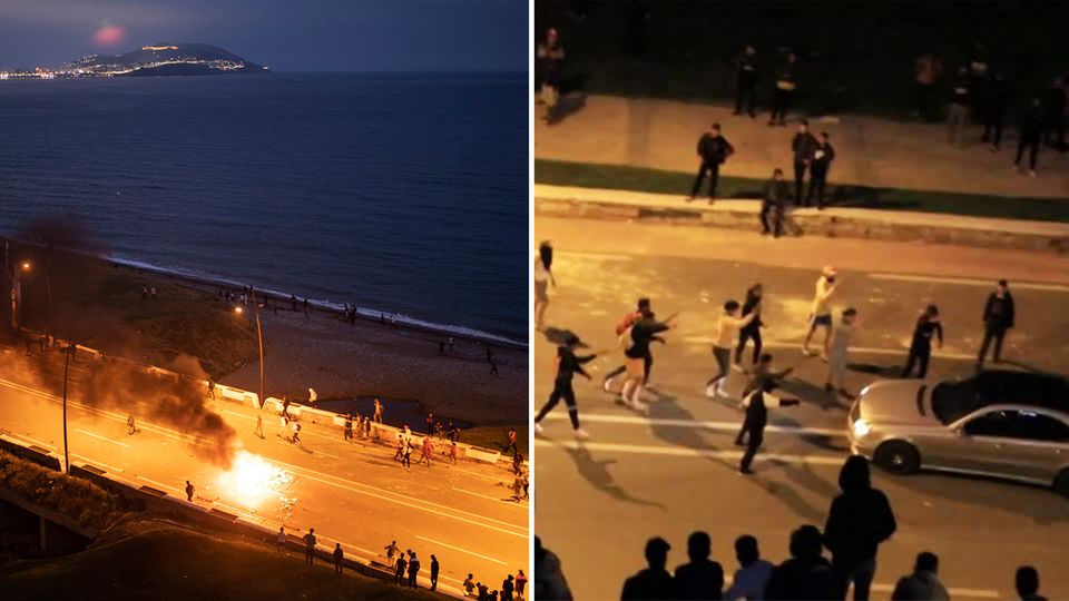 Ceuta Migranten Polizei Europa Marokko