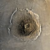 Mars - Olympus Mons von der Nähe