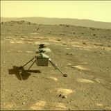 Drohne Ingenuity auf der Mars-Oberfläche