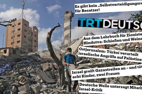 Schlagzeilen von "TRT Deutsch" zum Nahostkonflikt