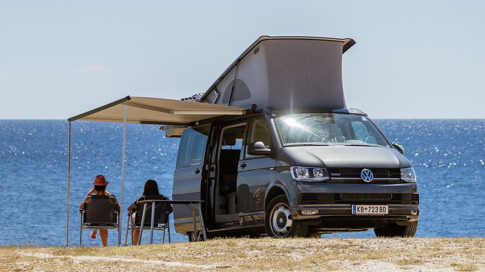 Mit dem Wohnmobil am Meer