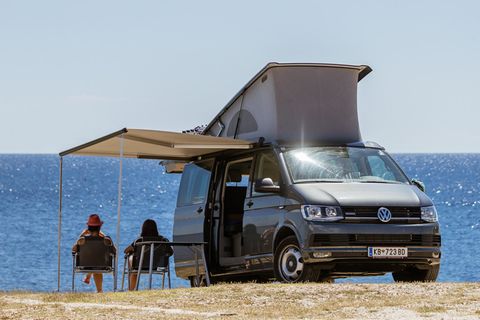 Mit dem Wohnmobil am Meer