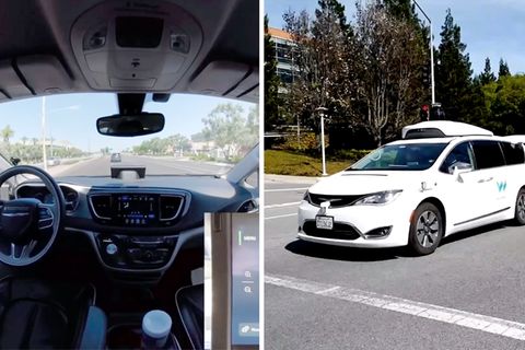 Roboter-Taxi bleibt stecken – und flüchtet vor Pannendienst