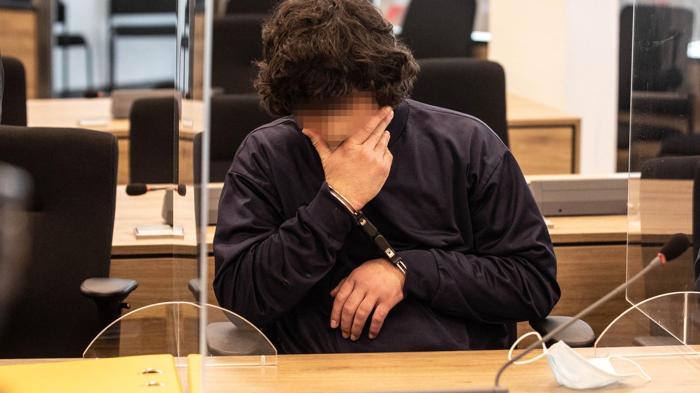 Abdullah A. während der Urteilsverkündung