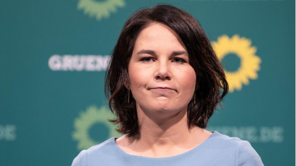 Grünen-Chefin und designierte Kanzlerkandidatin Annalena Baerbock