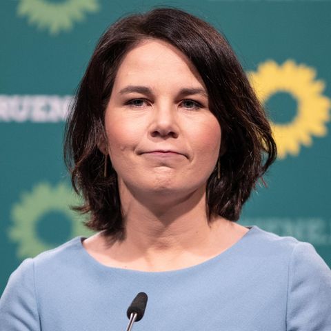 Grünen-Chefin und designierte Kanzlerkandidatin Annalena Baerbock