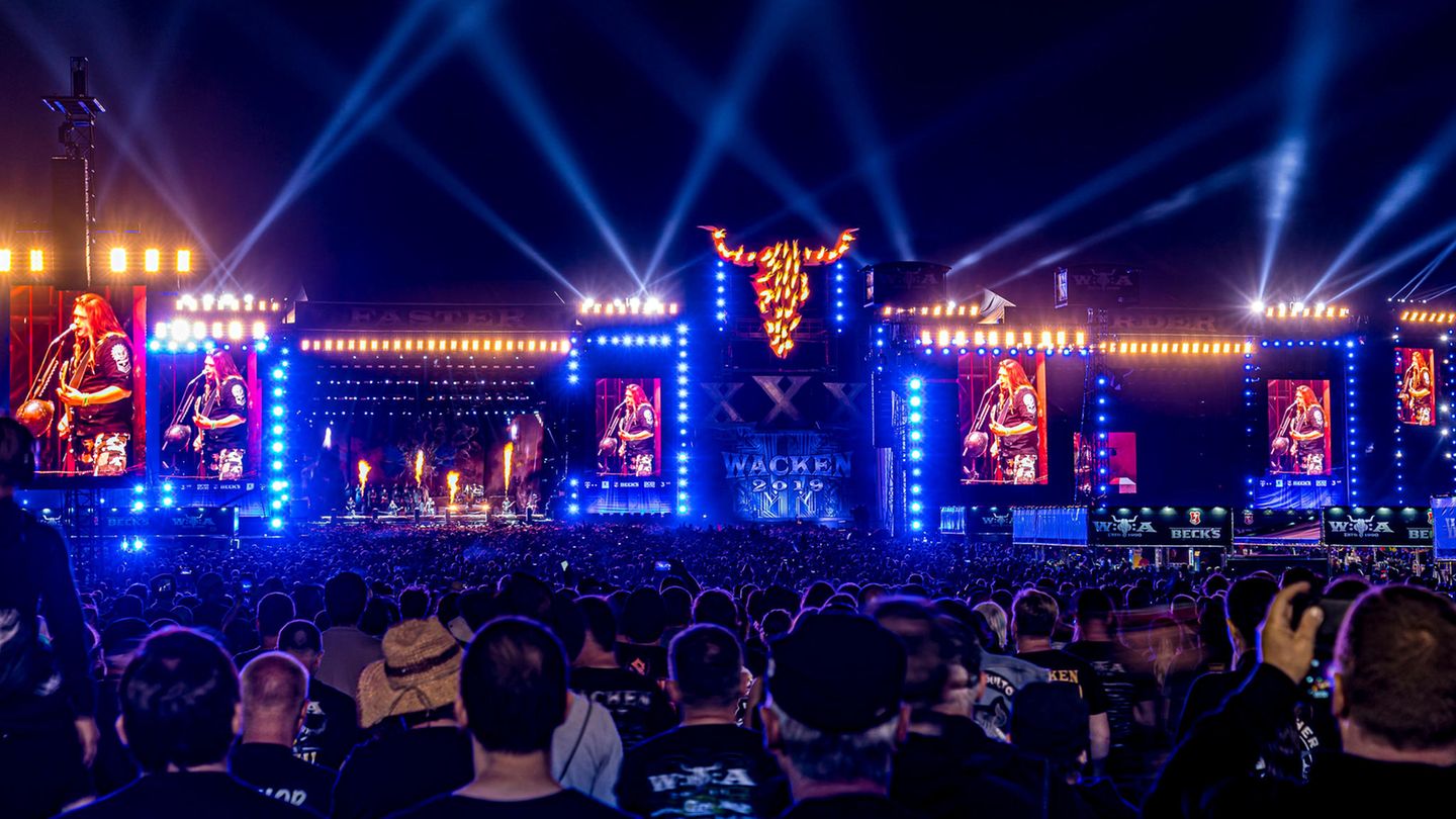 Die Bühnen des Wacken Open Air im Jahr 2019