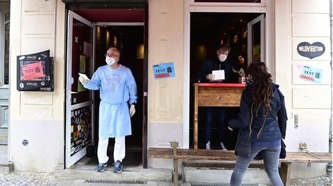 Berliner Kneipe "Revolte"