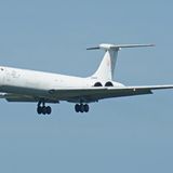 Oldtimer am Himmel: Rada Airlines ist eine weißrussische Frachtfluggesellschaft. Sie fliegt noch mit der vierstrahligen Iljuschin Il-62.