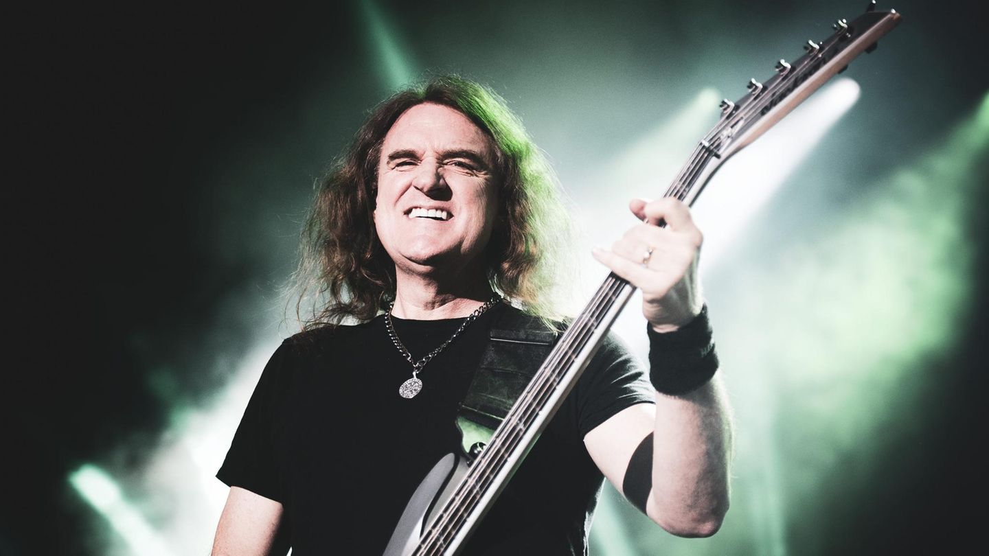 David Ellefson, Bassist der Band Megadeth
