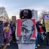 Eine "Black Lives Matter"-Demonstration nach dem Tod von Daunte Wright