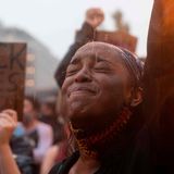 Eine "Black Lives Matter"-Demonstration in Washington, D.C.