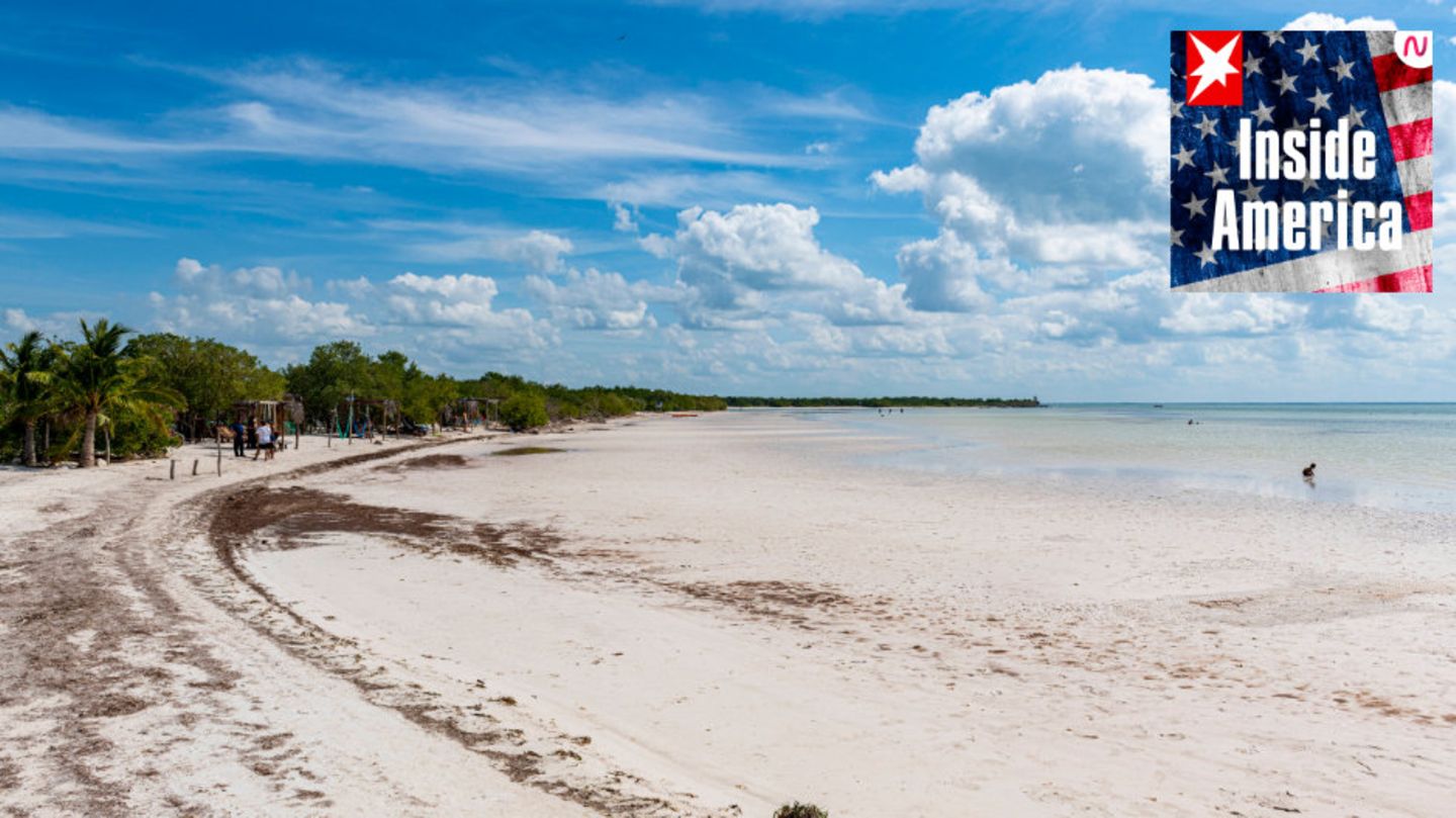 Strand in Mexiko
