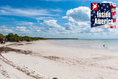 Strand in Mexiko