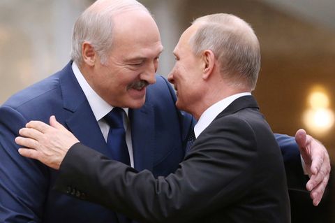 Lukaschenko und Putin