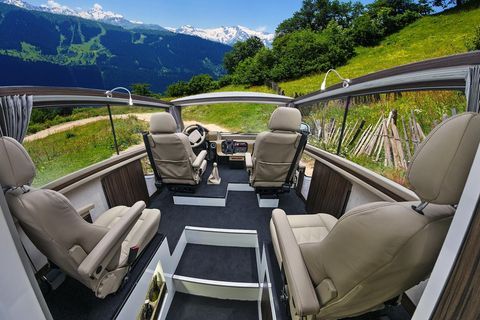 Der Skydancer Apéro ist ein Wohmobil mit Cabriodach