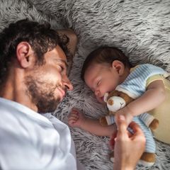 Auch werdende Väter werden gerne beschenkt