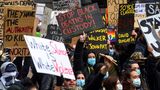 Protestierende auf einer "Black Lives Matter"-Demo
