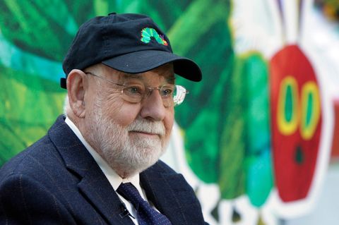 Eric Carle, Autor der Kleinen Raupe Nimmersatt