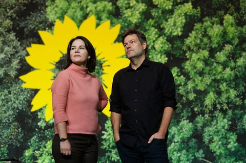 Annalena Baerbock und Robert Habeck, die Bundesvorsitzenden von Bündnis 90/Die Grünen