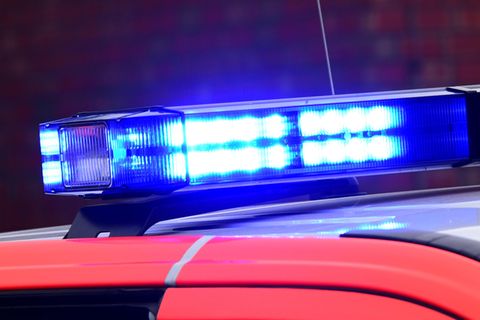 Blaulicht auf einem Feuerwehrauto