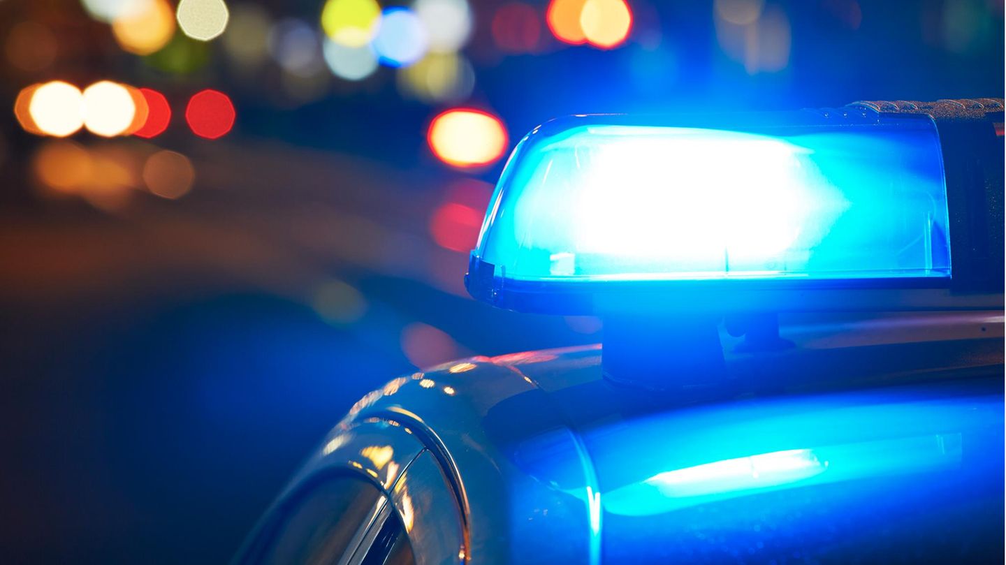 Ein Blaulicht der Polizei