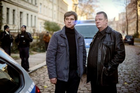 Das neue "Polizeiruf 110"-Ermittlerteam in Halle an der Saale