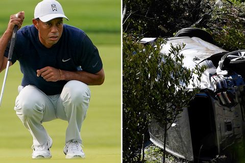 US-Golfstar: Tiger Woods kämpft mit Folgen seines Autounfalls: "Nichts war so schmerzhaft"