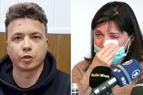Belarussischer Blogger: Protassewitsch-Mutter gibt tränenreiches Interview: "Bleib stark mein Sohn, wir werden dich frei kriegen!"