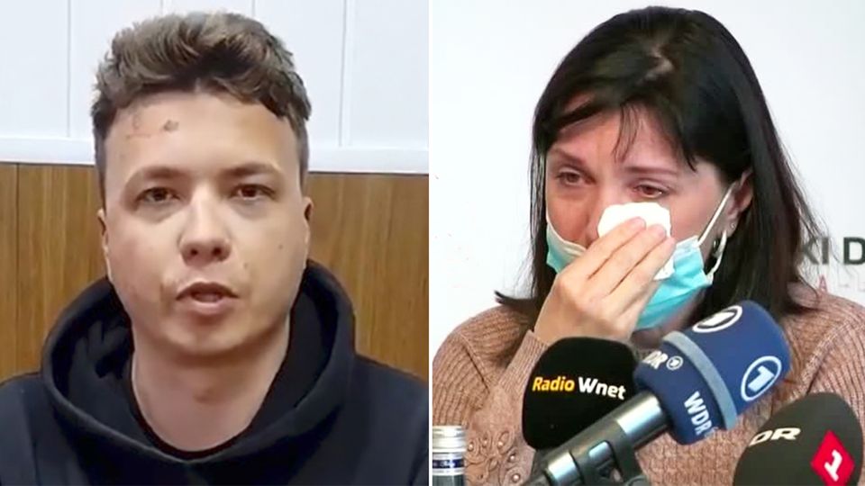 Belarussischer Blogger: Protassewitsch-Mutter gibt tränenreiches Interview: "Bleib stark mein Sohn, wir werden dich frei kriegen!" Belarussischer Blogger: Protassewitsch-Mutter gibt tränenreiches Interview: "Bleib stark mein Sohn, wir werden dich frei kriegen!"
