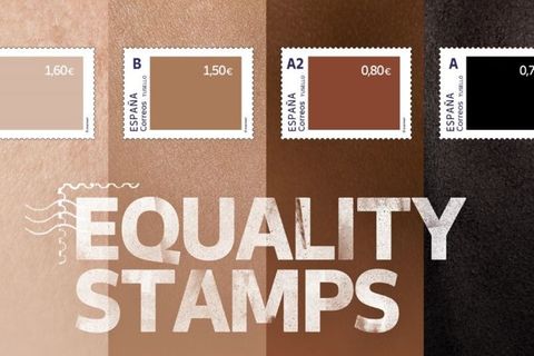 Das Briefmarkenset "Equality Stamps"