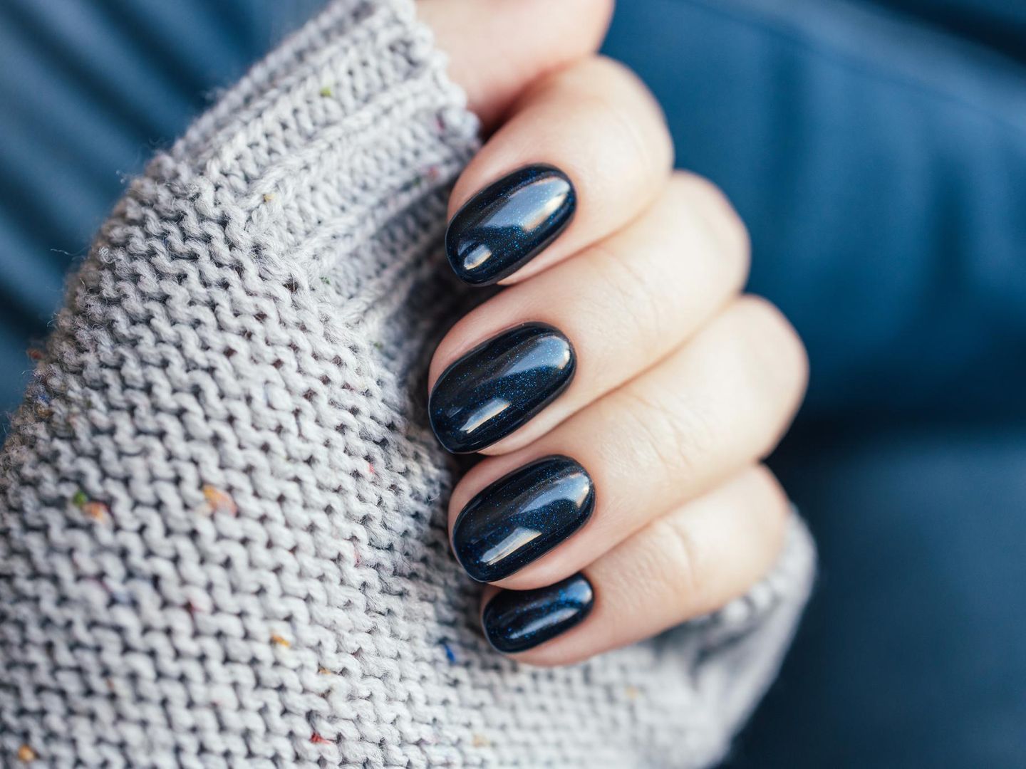 Entity Clean Nagellack – Atmungsaktiv, Vegan, Mit Biotin, In Lila Glitzer