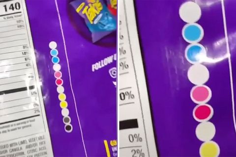 Versteckte Codes? Das bedeuten die farbigen Markierungen auf Lebensmittelpackungen