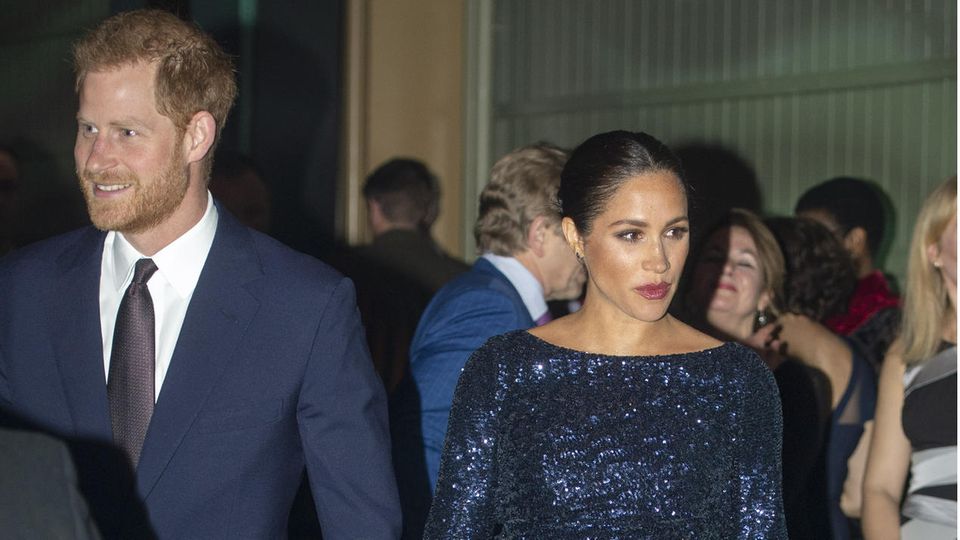 Prinz Harry und Herzogin Meghan 2019 in der Royal Albert Hall