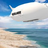 Der Airlander kann überall fliegen, die Geräuschentiwcklung ist minimal.