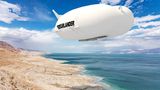 Der Airlander kann überall fliegen, die Geräuschentiwcklung ist minimal.