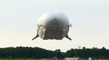 Der Airlander ist flugfähig, aber nur etwa 120 km/h schnell. 