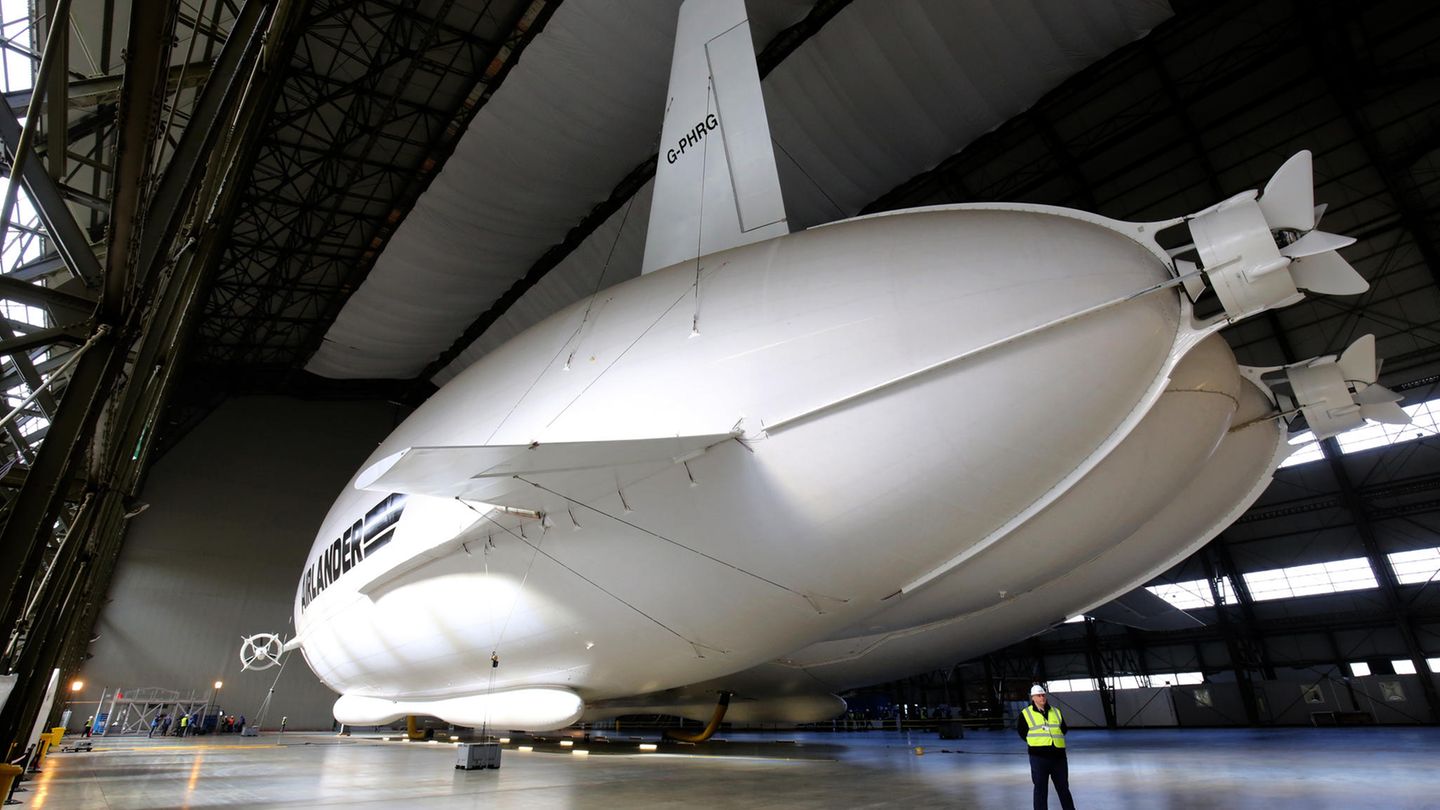Schon der Prototp ist das größte Luftfahrzeug der Welt.