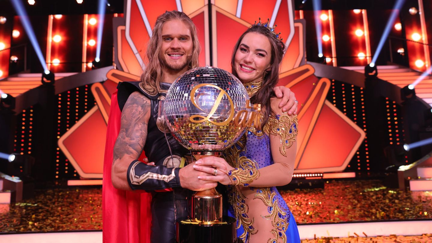 Rúrik Gíslason und Renata Lusin gewinnen "Let's Dance"-Finale