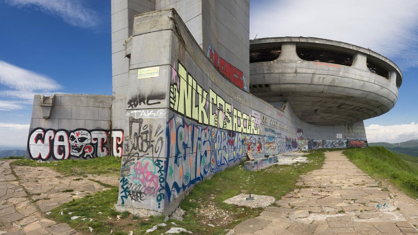 Das spektakuläre Monument wirkt wie ein gigantisches Ufo