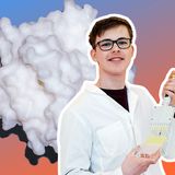 Bundessieg – 1. Preis Biologie 2021:  Marik Müller (17), Potsdam, Hermann-von-Helmholtz-Gymnasium      Projekt:   Inaktivierung des Antibiotikums Florfenicol       Das Antibiotikum Florfenicol wird in der Landwirtschaft und der Aquakultur besonders häufig eingesetzt. Allerdings gelangt das Medikament auch in Böden und Gewässer, was die Entstehung resistenter Keime fördert. Marik Müller aus Potsdam entwickelte eine Methode, welche das Antibiotikum spaltet, bevor es in die Umwelt gelangt. Dafür nutzt er das Enzym Hydrolase. Mit molekularbiologischen Methoden konnte er die Hydrolase in einer besonders aktiven Form in Bakterien herstellen und mithilfe der Kernspinresonanzspektroskopie die Spaltung des Florfenicol-Moleküls analysieren. Damit das Verfahren nicht zu teuer wird, koppelte der Jungforscher das Enzym an Trägermaterialien wie Kieselsäure oder Kieselgel. Dadurch geht die Hydrolase nicht verloren und der Antibiotikafilter kann wiederholt verwendet werden.