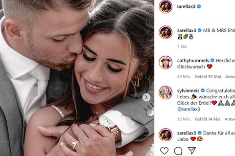 Sarah Lombardi hat geheiratet