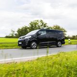 Auch beim Citroën ë-Spacetourer ist die Höchstgeschwindigkeit auf 130 km/h begrenzt