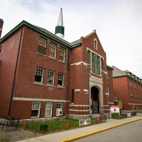 Die ehemalige Kamloops Indian Residential School.
