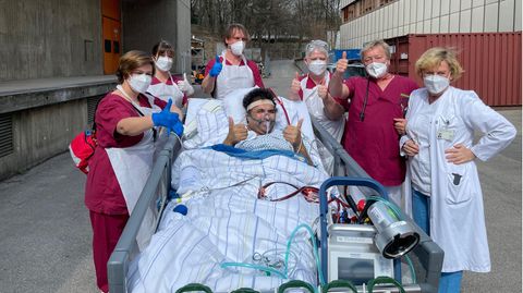 Corona-Patient nach 71 Tagen Beatmung entlassen