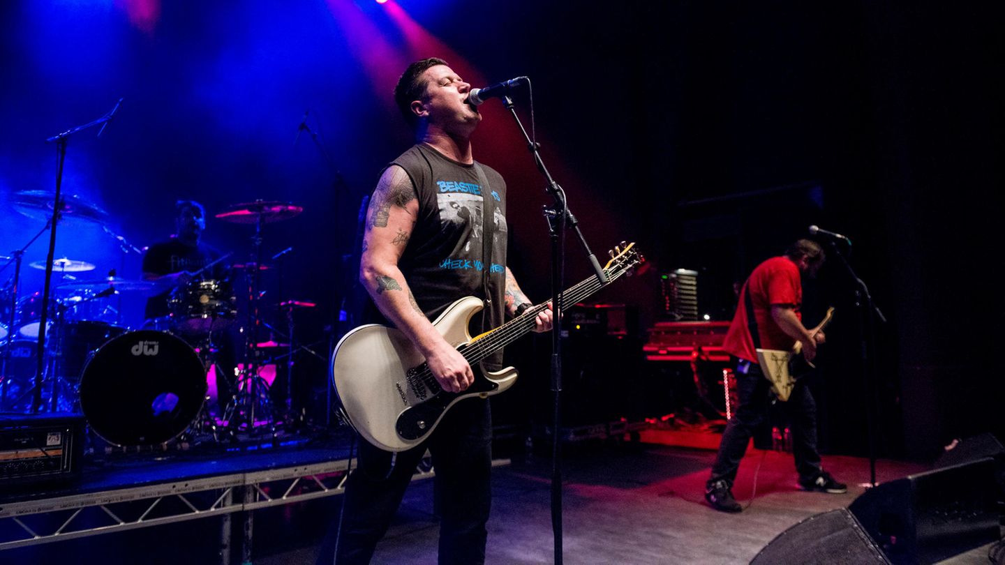 Sänger Ray Carlisle von Teenage Bottlerocket